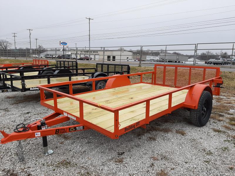 Bulldog 76 x 10+2 Dovetail Orange Utility Trailer Bulldog 76 x 10+2 Dovetail Orange Utility Trailer