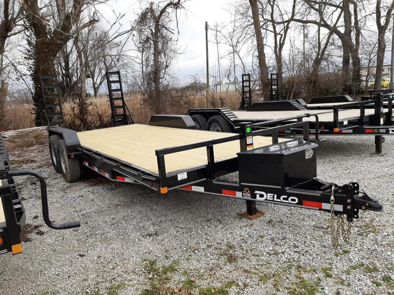 Delco 83 x 18+2 Bumper Pull 14000# Flatbed Delco 83 x 18+2 Bumper Pull 14000# Flatbed