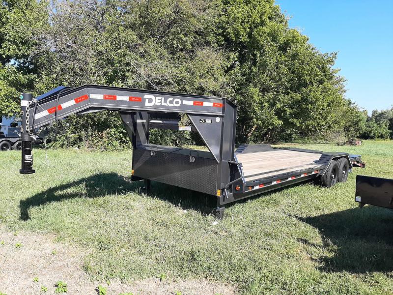 Delco 20'+4' 14000# Gooseneck Lowboy Delco 20'+4' 14000# Gooseneck Lowboy