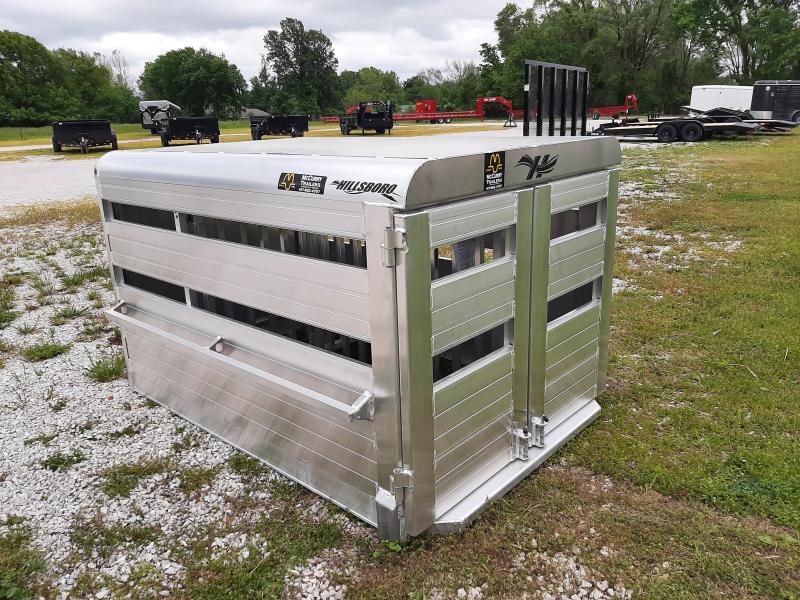 Hillsboro Industries 48 x 72 Aluminum Stock Box Truck Boxes (Livestock and Dog) Hillsboro Industries 48 x 72 Aluminum Stock Box Truck Boxes (Livestock and Dog)