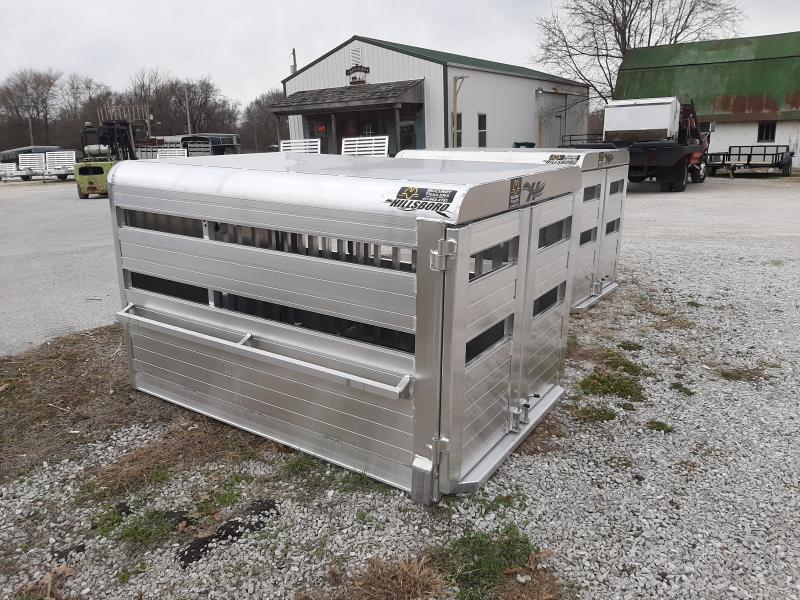 Hillsboro Industries 48 x 72 Aluminum Stock Box Truck Boxes (Livestock and Dog) Hillsboro Industries 48 x 72 Aluminum Stock Box Truck Boxes (Livestock and Dog)