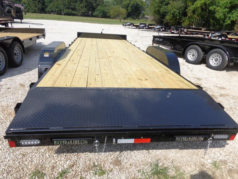 Rice 82 x 20'+2' 9900 Upgraded Car Hauler Bumper Pull Flatbed Trailer