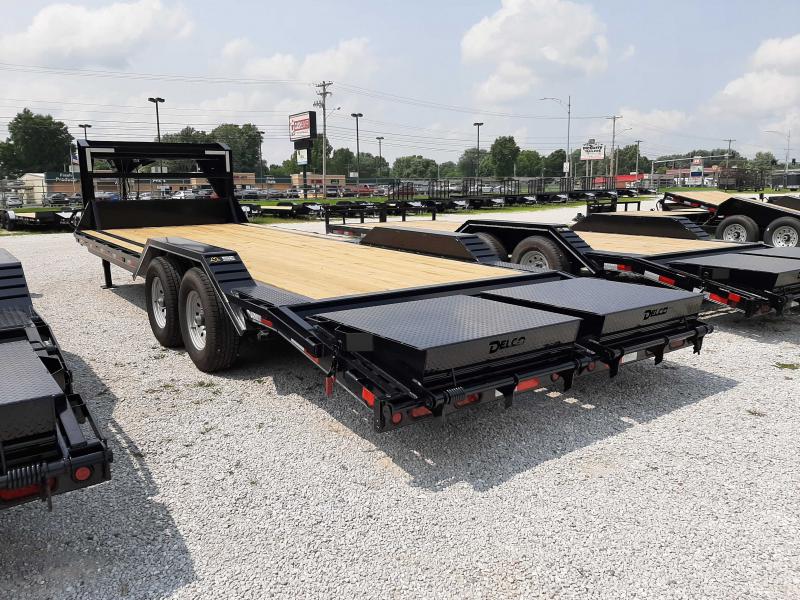 Delco 20'+4' 14000# Gooseneck Lowboy Delco 20'+4' 14000# Gooseneck Lowboy