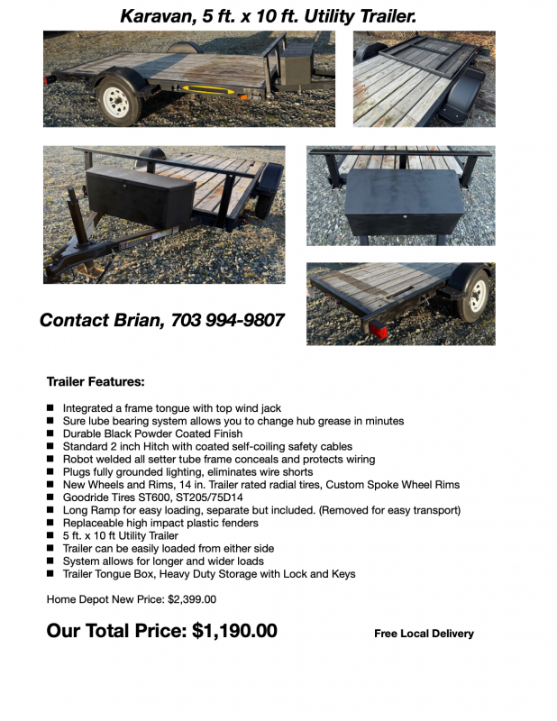 used Utility Trailers Karavan Trailers  for sale, in Charlotte, NC image-0