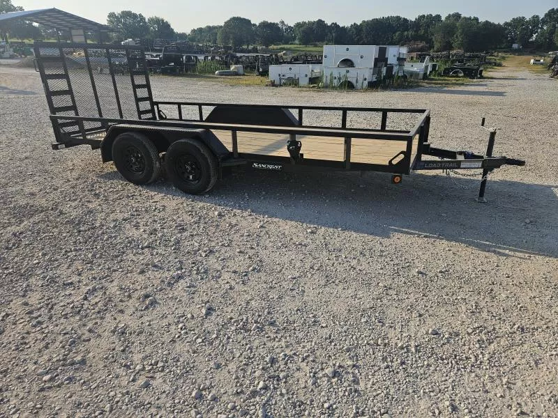 2026 Load Trail 83X16 TANDEM 7K TUBETOP UTILITY W/4' SPRING GATE