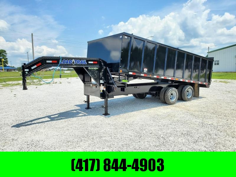 2021 Load Trail 102" x 20' Tandem Heavy Duty Gooseneck Dump Deck Over 2021 Load Trail 102" x 20' Tandem Heavy Duty Gooseneck Dump Deck Over