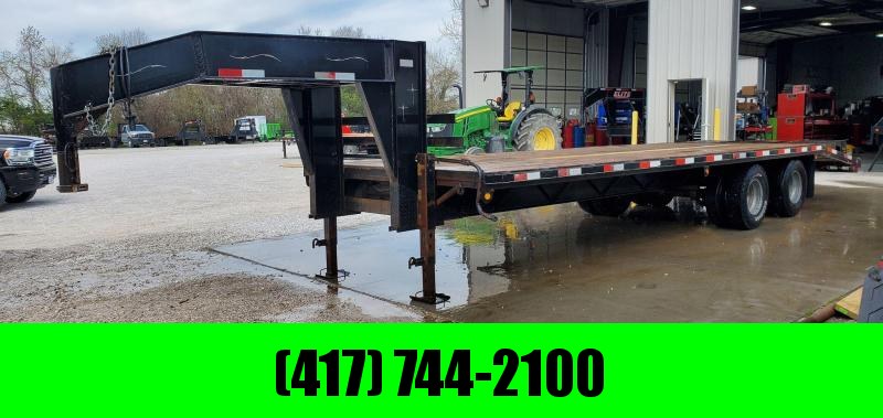 2005 Starlite 102X27 TANDEM GN FLATBED W/10K AXLES & 3 FLIP OVER RAMPS 2005 Starlite 102X27 TANDEM GN FLATBED W/10K AXLES & 3 FLIP OVER RAMPS