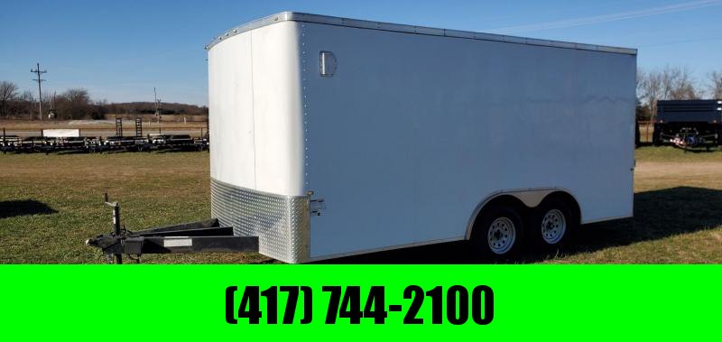 2017 Cargo Craft 8.5X16 TANDEM 7K CARGO W/6'6