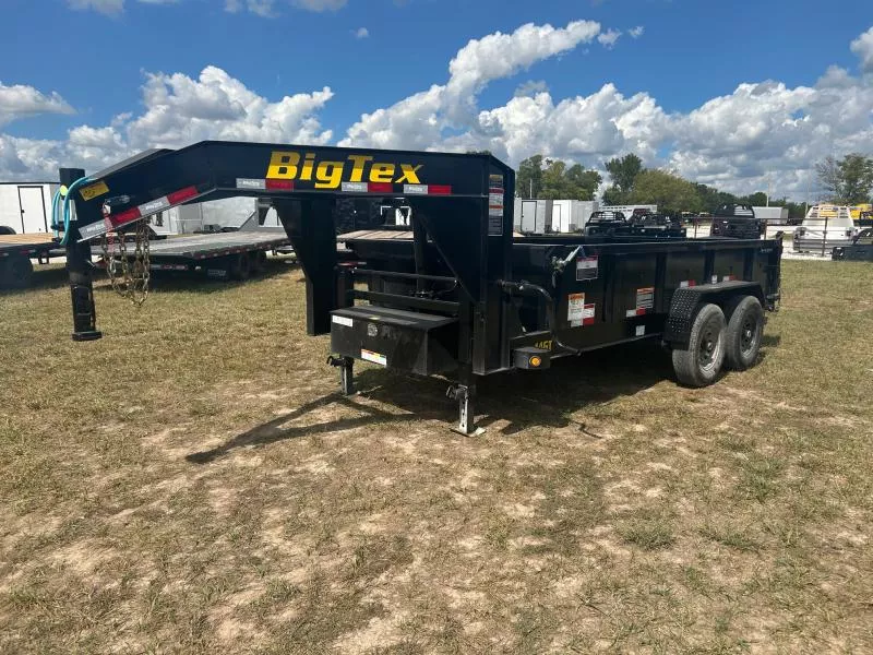 2026 Big Tex 83x14 Tandem 15.9K GN Telescopic Dump w/ 2' Sides