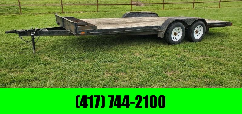 1996 Starlite 83X18 TANDEM 7K CAR HAULER W/SLIDE OUT RAMPS 1996 Starlite 83X18 TANDEM 7K CAR HAULER W/SLIDE OUT RAMPS