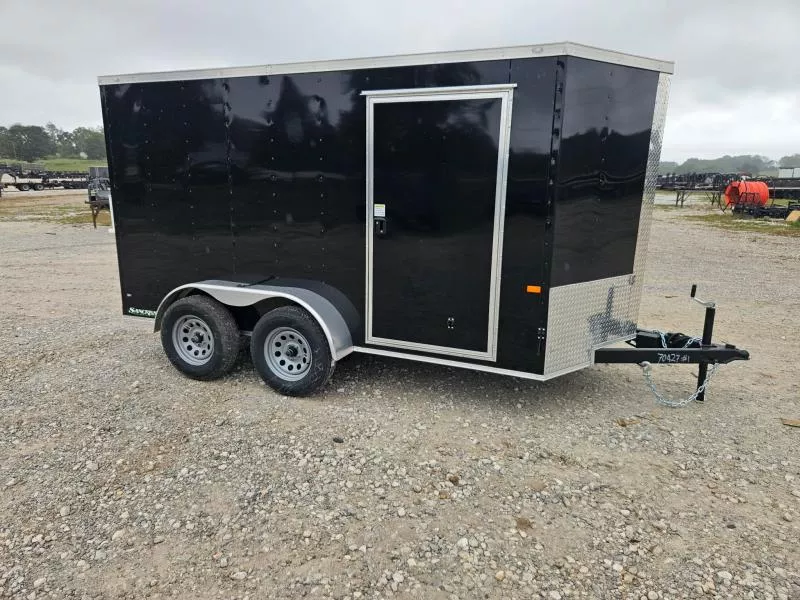 2026 Rock Solid 6X12 TANDEM 7K CASRGO W/6'6" HEIGHT & RAMP DOOR