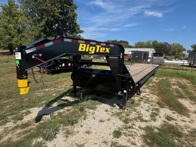 2026 Big Tex 102x40 Tandem 15.9K GN Straight Deck w/ Slide In Ramps