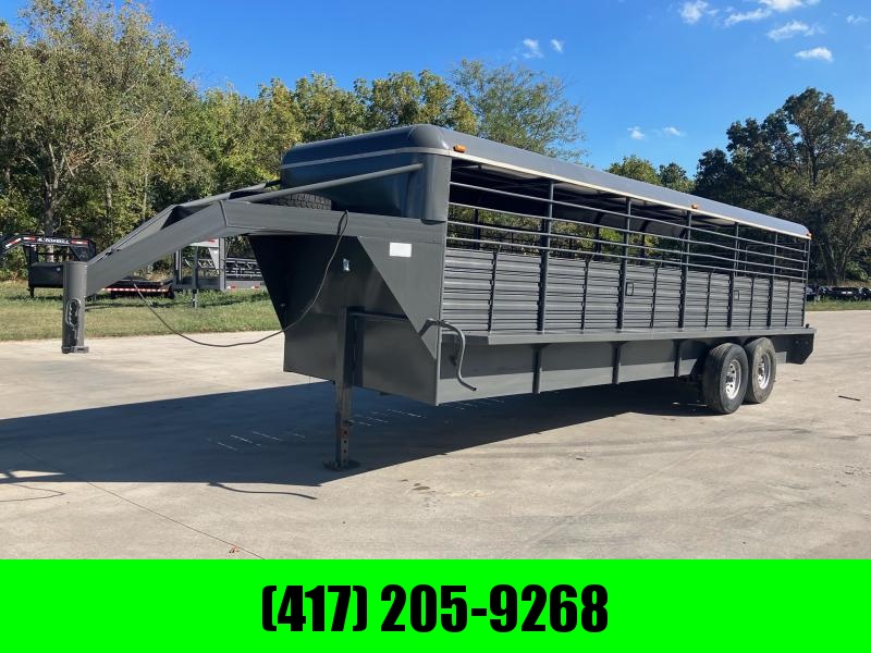 1985 Neckover Trailers Tandem GN Stock / Stock Combo Trailer 1985 Neckover Trailers Tandem GN Stock / Stock Combo Trailer