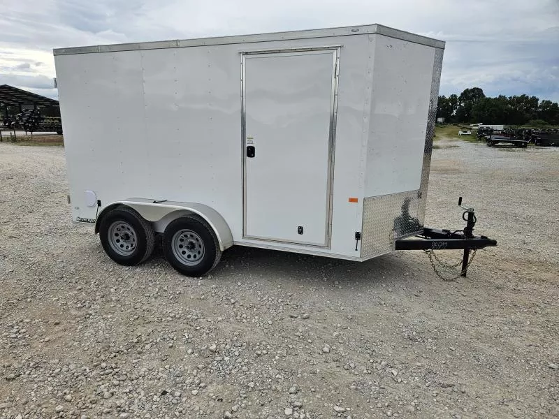 2026 Rock Solid 6X12 TANDEM 7K CARGO W/6'6" HEIGHT & BARN DOORS