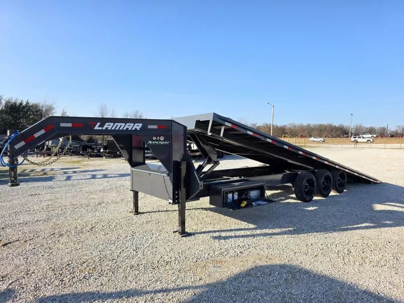 2026 LAMAR 102 X 26 TRIPLE GN DECK OVER POWER TILT W/ HYDRO JACKS/ TUFF WIRELESS