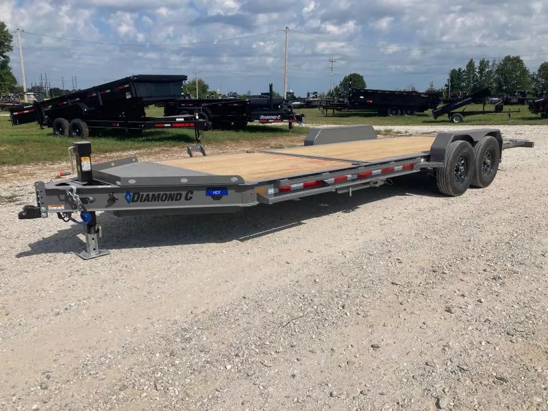 2026 Diamond C 82X22 TANDEM 14.9K TILT W/ 16' TILT DECK, 6' STATIONARY DECK & LARGE TOOL BOX