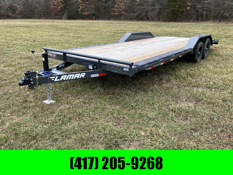 2023 Lamar 102x22 Tandem 10K Carhauler w/ Slide In Ramps 2023 Lamar 102x22 Tandem 10K Carhauler w/ Slide In Ramps