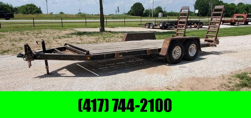 2005 Tow-Rite 82X18 TANDEM EQUIPMENT HAULER W/STAND UP RAMPS 14PLY TIRES TORSION AXLES & 2.5" OAKWOOD FLOOR 2005 Tow-Rite 82X18 TANDEM EQUIPMENT HAULER W/STAND UP RAMPS 14PLY TIRES TORSION AXLES & 2.5" OAKWOOD FLOOR