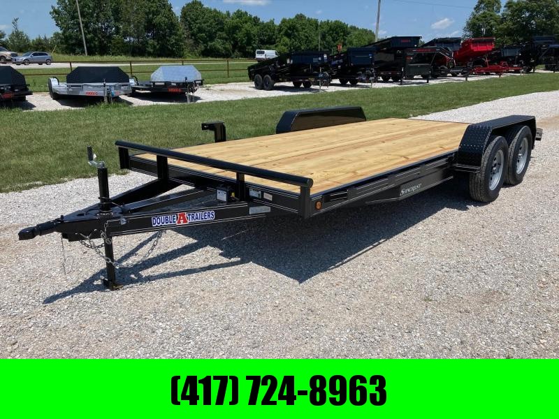 2021 Double A 83X18 TANDEM 7K CARHAULER W/ SLIDE IN RAMPS & 2' DOVE 2021 Double A 83X18 TANDEM 7K CARHAULER W/ SLIDE IN RAMPS & 2' DOVE
