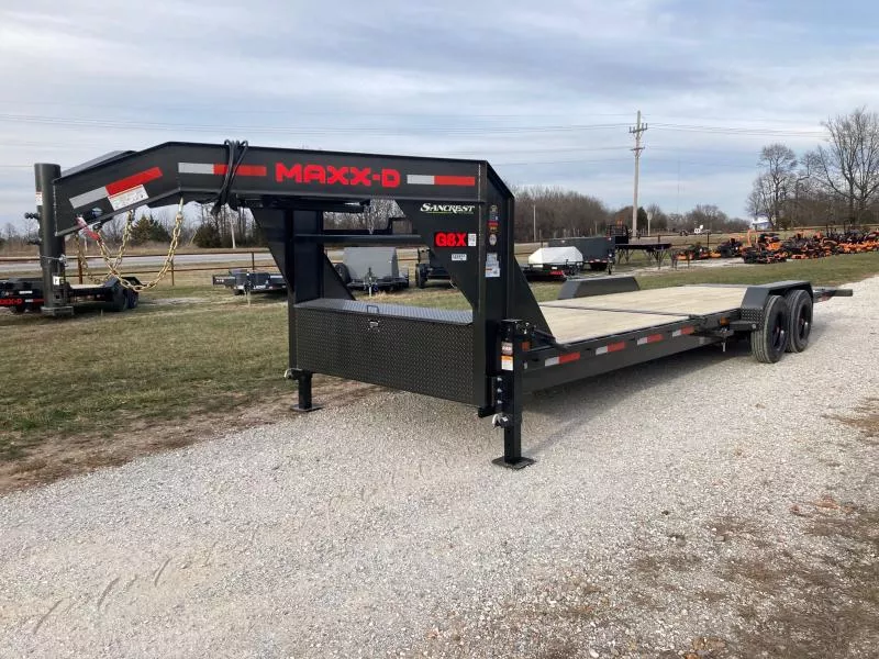 2026 MAXX-D 83X26 TANDEM 18K GN TILT W/ 10' STATIONARY DECK, 16' TILT DECK & WINCH PLATE