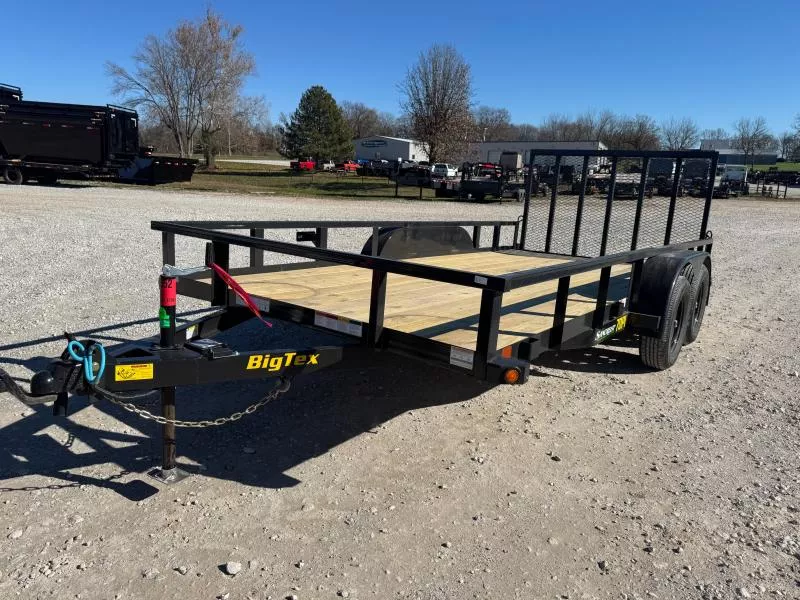 2026 Big Tex 83x16 Tandem 7K Utility w/ 4' Ramp Gate