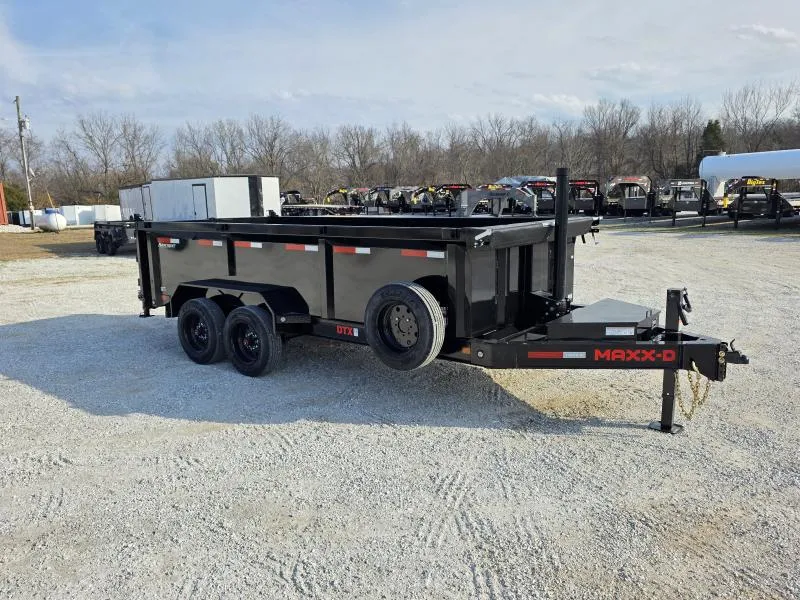 2026 MAXX-D 83x16 Tandem 16K Dump w/ 3' Sides, 7 Gauge Floor, & Spare Tire