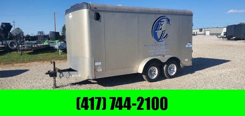 2008 INMF 7X14 TANDEM 7K CARGO W/RAMP DOOR 6'6" HEIGHT & SPARE 2008 INMF 7X14 TANDEM 7K CARGO W/RAMP DOOR 6'6" HEIGHT & SPARE