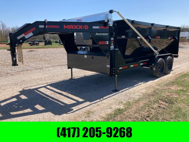 2022 MAXXD 83X14 TANDEM 16K ROLL OFF W/ HYDRO JACKS, FLIP OVER TARP, & WIRELESS REMOTE & MULTIPLE BIN OPTIONS AVAILABLE