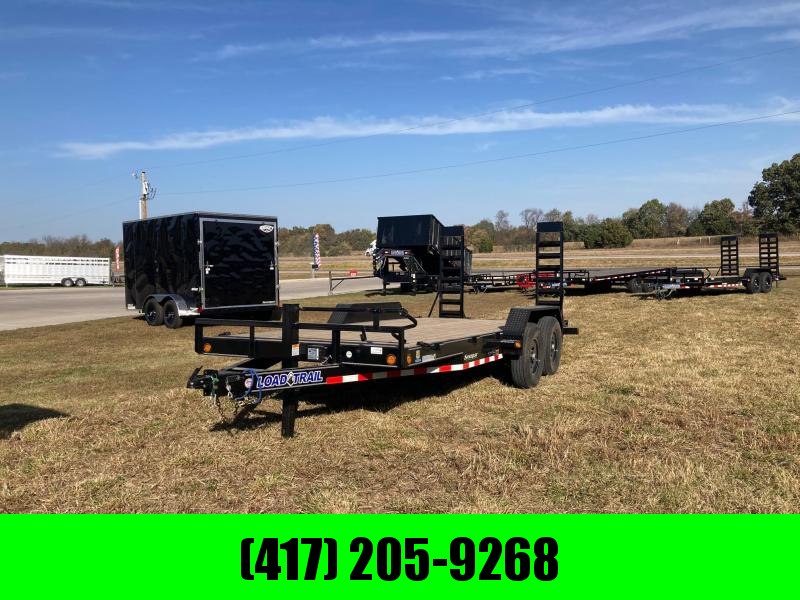 2021 Load Trail 83x22 Tandem Carhauler/ Equipment Trailer W/Stand Up