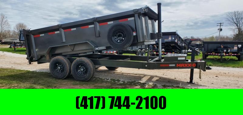 2021 MAXXD 83X14 TANDEM 14K TELESCOPIC DUMP W/36" SIDES 12" OC SPARE & STAB JACKS 2021 MAXXD 83X14 TANDEM 14K TELESCOPIC DUMP W/36" SIDES 12" OC SPARE & STAB JACKS