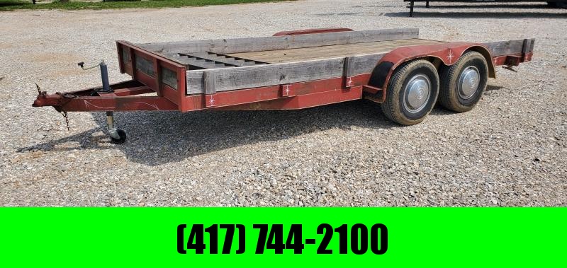 1992 Hull 77X16 TANDEM 7K CAR HAULER W/5" FRAME 1992 Hull 77X16 TANDEM 7K CAR HAULER W/5" FRAME