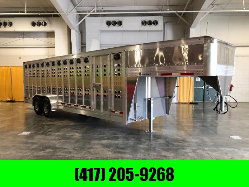 2022 EBY 7'1x6'6x24 Tandem Livestock GN Livestock Trailer 2022 EBY 7'1x6'6x24 Tandem Livestock GN Livestock Trailer
