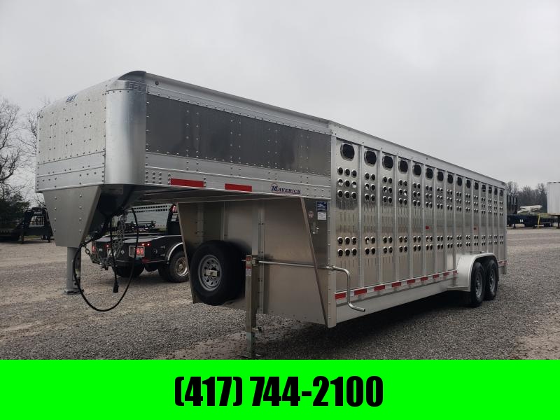 2023 EBY MAVERICK 24X7'1X6'6" Stock / Stock Combo Trailer 2023 EBY MAVERICK 24X7'1X6'6" Stock / Stock Combo Trailer