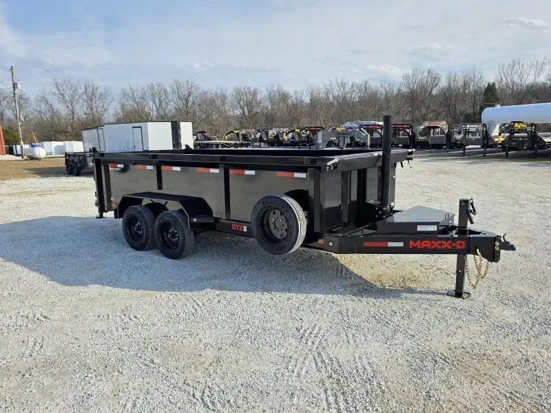 2026 MAXX-D 83x16 Tandem 16K Dump w/ 3' Sides, 7 Gauge Floor, & Spare Tire