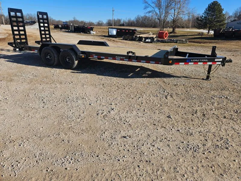 2026 Load Trail 83x22 TANDEM 14K EQUIPMENT HAULER W/8" I-BEAM FRAME TOOL TRAY & WIDE STANDUPS