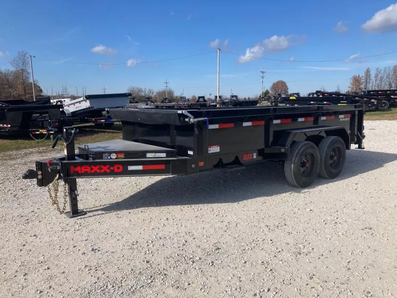 2026 MAXX-D 83X14 TANDEM 17.5K DUMP W/ 24" SIDES, 7GA FLOOR & SLIDE IN RAMPS