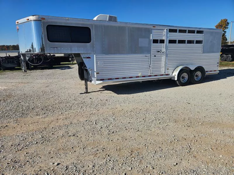 2000 Sundowner 6'8"X22 GN (22+8) 14K 3 HORSE SLANT W/LIVING