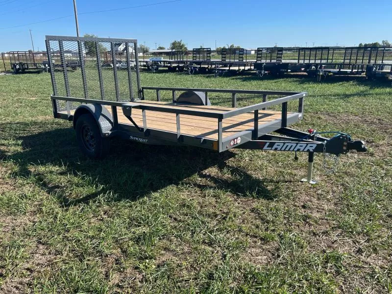 2026 Lamar 77x12 3K Utility w/ 4' Ramp Gate