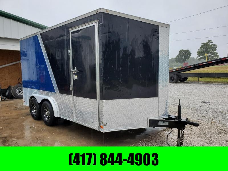 2016 Covered Wagon Trailers 8.5 X 14 CARGO W/ BARN DOORS , 5200LB AXLES 2016 Covered Wagon Trailers 8.5 X 14 CARGO W/ BARN DOORS , 5200LB AXLES