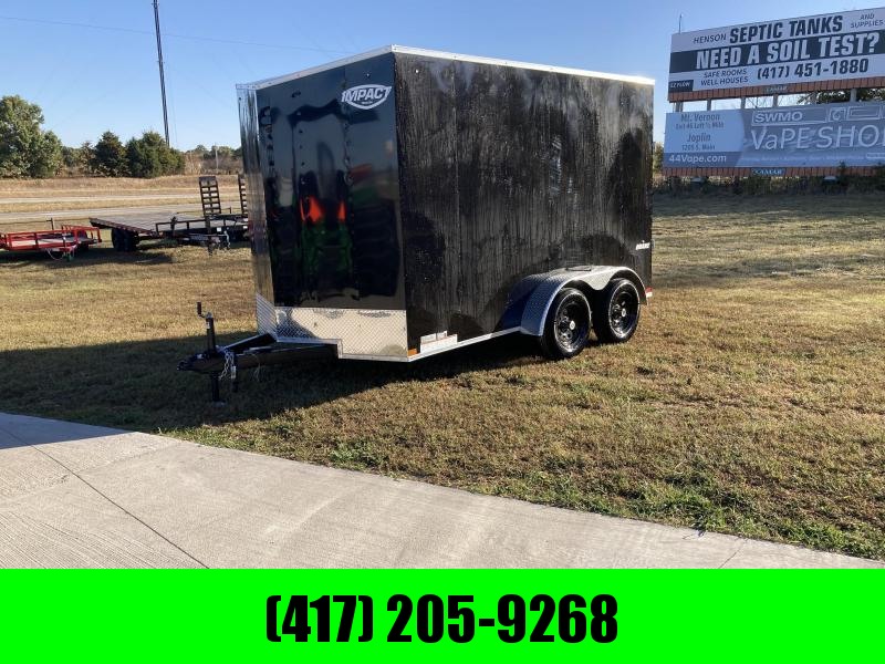 2021 Impact Trailers Tandem Enclosed Cargo Trailer 2021 Impact Trailers Tandem Enclosed Cargo Trailer