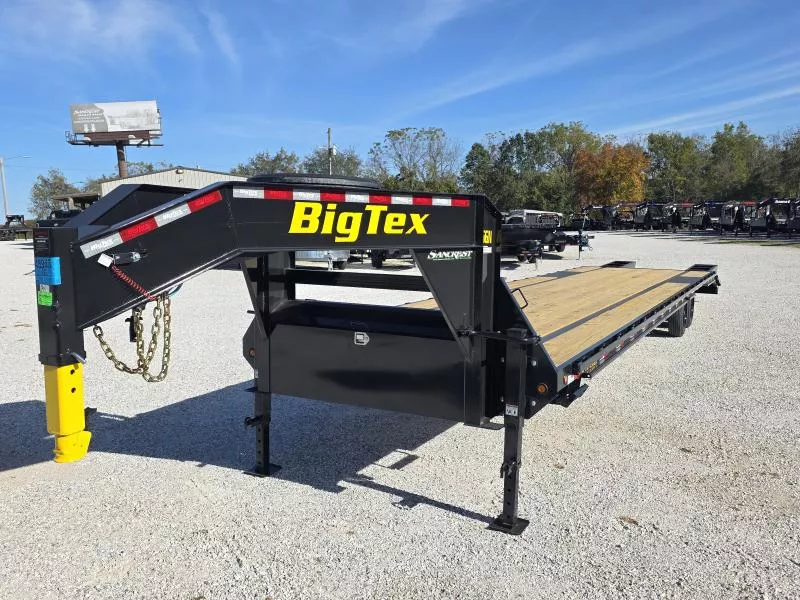 2026 Big Tex 102 x40 16GN TANDEM GN W/ 5' DOVE w/ FLIP OVER RAMPS