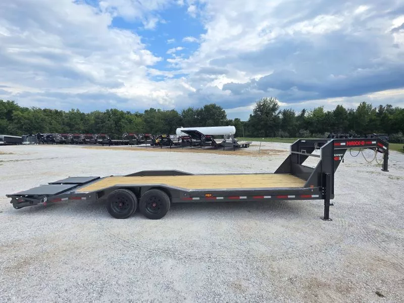 2026 MAXX-D 102 X 26 H8X TANDEM HD GN CH W/ 4' DOVE/ MAX RAMPS/ DRIVE OVER FENDERS