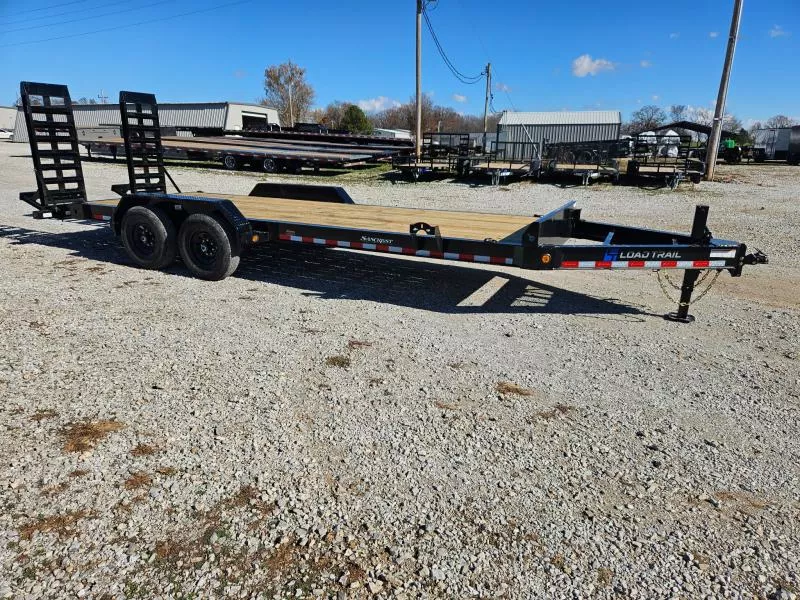 2026 Load Trail 83x22 TANDEM 14K EQUIPMENT HAULER W/8" I-BEAM FRAME TOOL TRAY & WIDE STANDUPS