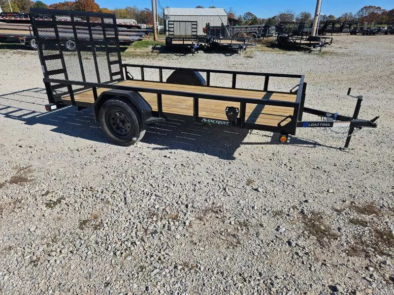 2026 Load Trail 77X12 SINGLE 3.5K TUBETOP UTILITY W/4' SPRING GATE