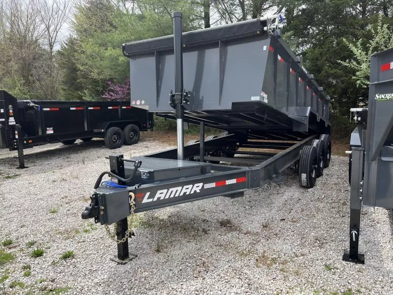 2026 83x16 21K Lamar Telescopic Dump w/ 17.5 Wheels and Tires