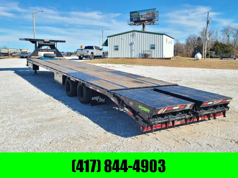 2019 Load Trail 102" x 40' Tandem Low-Pro Gooseneck w/Under Frame Bridge & Pipe Bridge W/ FUEL TANK 2019 Load Trail 102" x 40' Tandem Low-Pro Gooseneck w/Under Frame Bridge & Pipe Bridge W/ FUEL TANK