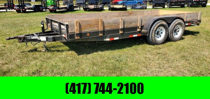 2006 2G 83X18 TANDEM 12K EQUIPMENT HAULER W/ SLIDE IN RAMPS & 10PLY TIRES 2006 2G 83X18 TANDEM 12K EQUIPMENT HAULER W/ SLIDE IN RAMPS & 10PLY TIRES