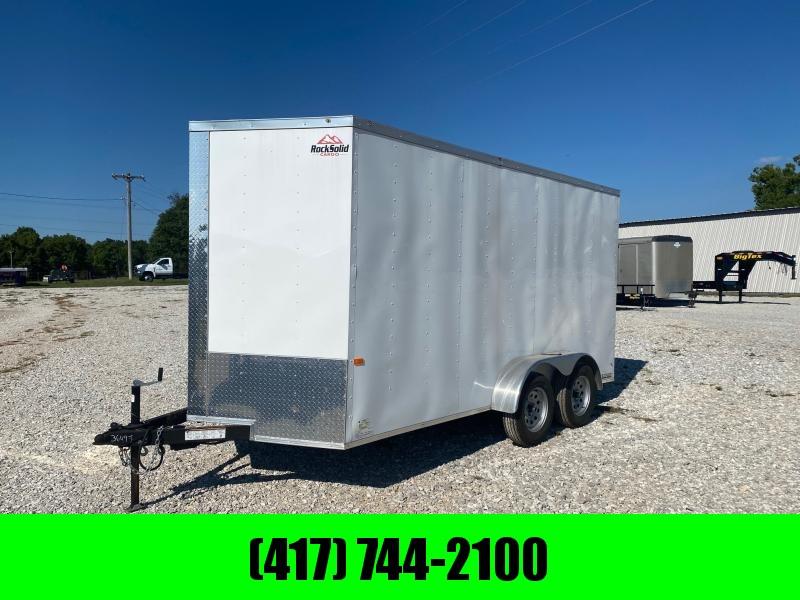 2022 Rock Solid 7X14 TANDEM 7K CARGO WITH RAMP DOOR AND 7FT TALL 2022 Rock Solid 7X14 TANDEM 7K CARGO WITH RAMP DOOR AND 7FT TALL