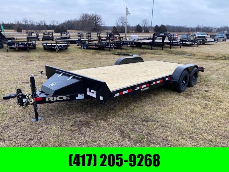 2022 Rice 82x20 Tandem 10k Carhauler 2022 Rice 82x20 Tandem 10k Carhauler