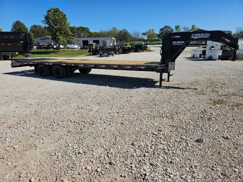 2026 Legend 102X30 TANDEM DUAL LO-PRO GOOSENECK W/10K AXLES & MAX RAMPS